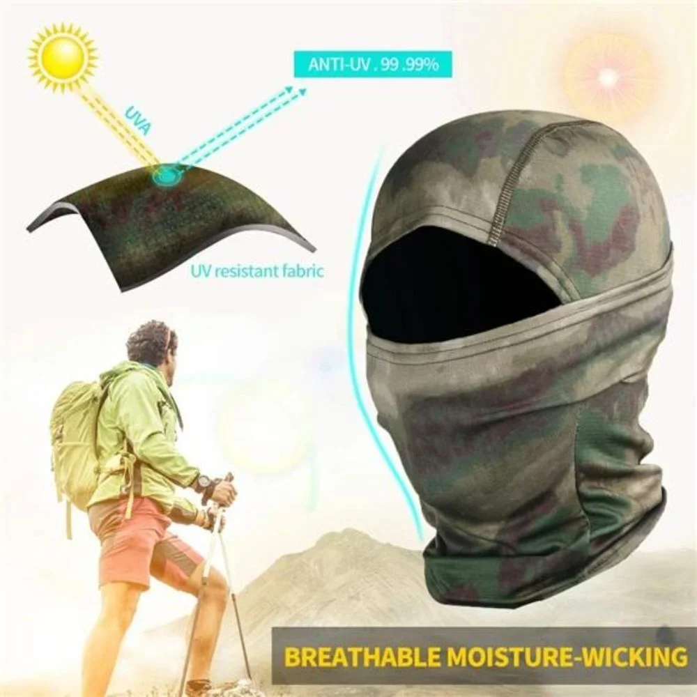 Balaclava Face Mask Windproof Hood Tactical Mask for Ski Cycling Outdoor